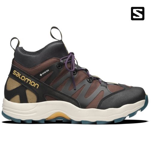 Salomon Xa Pro 1 Stredne GTX Tenisky Damske Čierne Čokoláda Tyrkysové | SK 1QUZCL